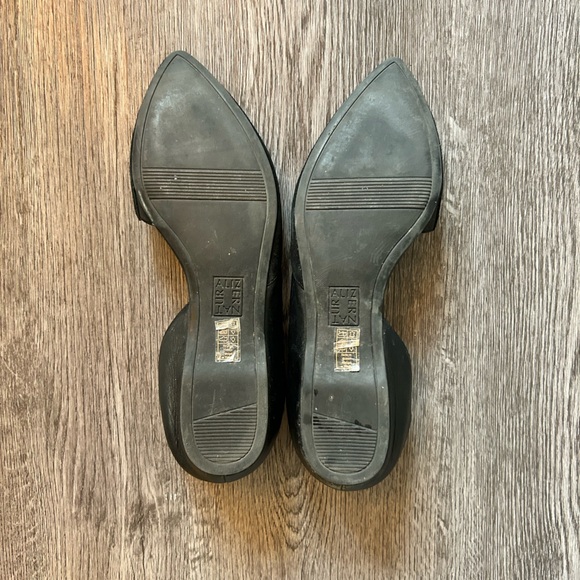 Naturalizer Samantha Black Leather D’Orsay Flats | 8.5 - Picture 6 of 9